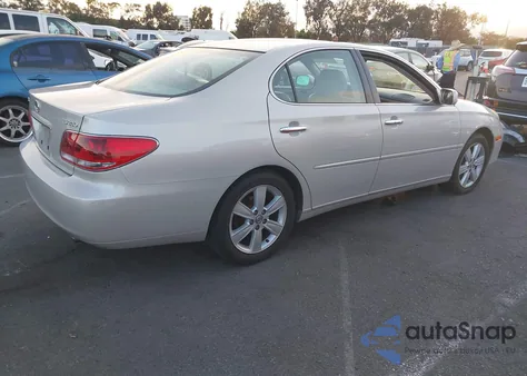 2005 Lexus Es 330 from USA, damaged, VIN JTHBA30G655091112